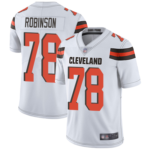 Cleveland Browns Greg Robinson Men White Limited Jersey 78 NFL Football Road Vapor Untouchable
